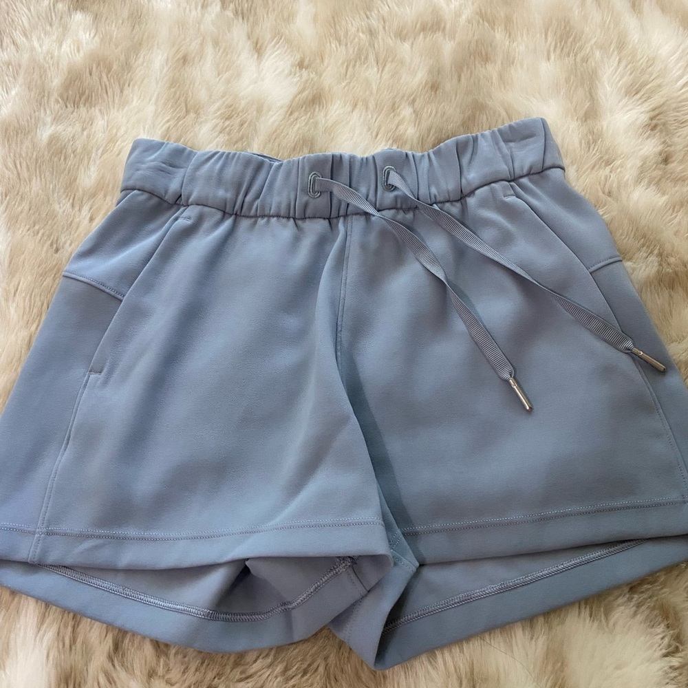 Blue lululemon shorts
